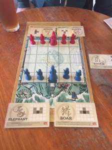 Onitama board set-up