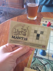 sleeved Onitama card