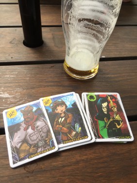 Playing Don't Mess with Cthulhu at Boatbuilder's Yard in Melbourne